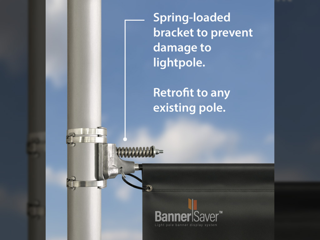 BannerSaver light pole banner system
