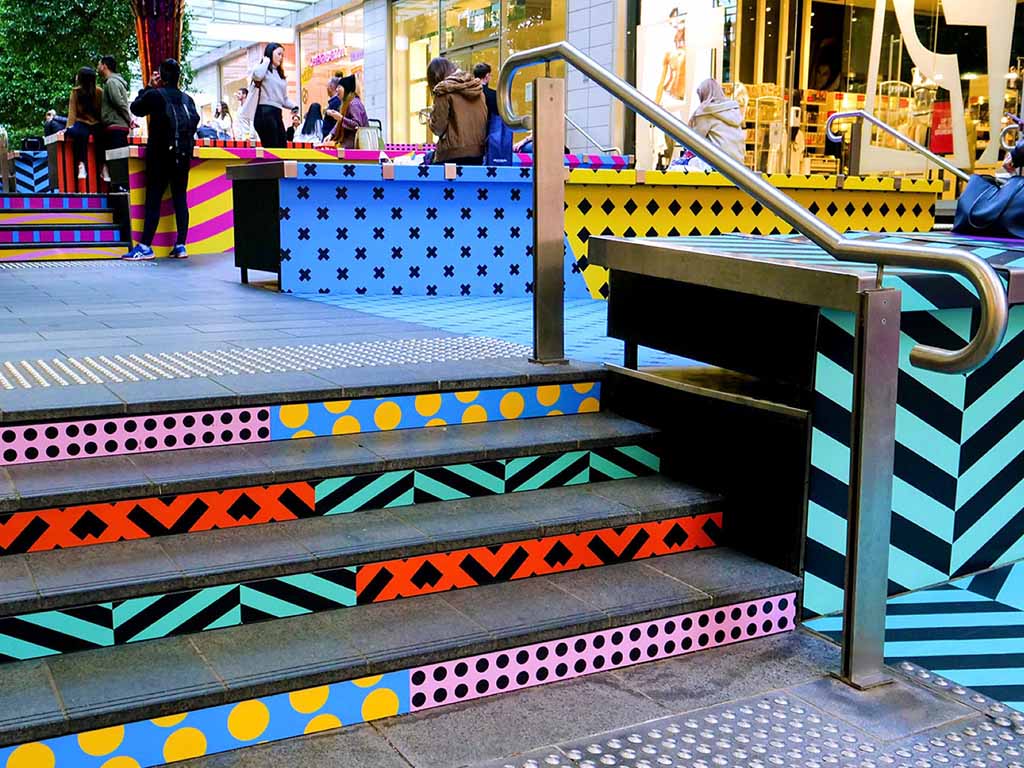 World Square steps