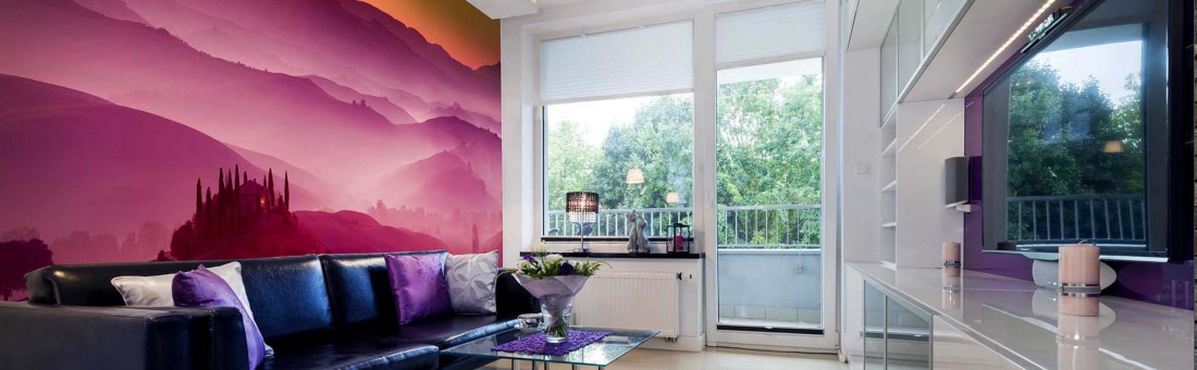 Custom Printed Wallpaper says Wow!